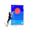 Display - Executive roll up - IP18 - 850mm*2000mm