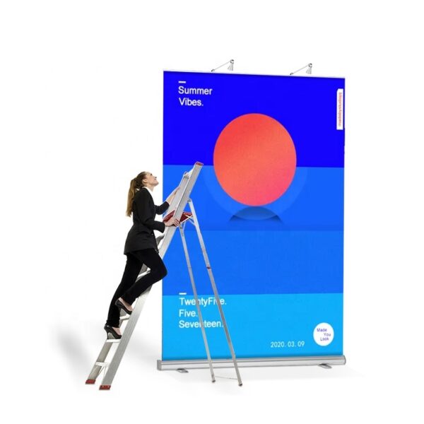 Display - Executive roll up - IP18 - 850mm*2000mm